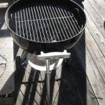 Can I use my Charcoal Grill on a Wooden Deck?