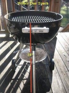 One Touch Silver Grill Height