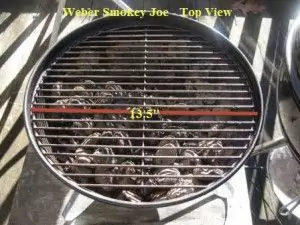 Smokey Joe Grill Grate Dimensions