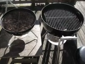 Weber Smokey Joe and Weber One Touch Grill