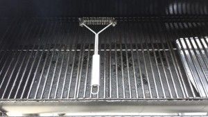 On my Brinkmann Smoker Grill Grate