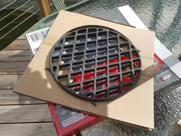 My Weber Sear Grate just out of the box