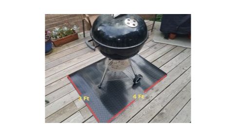 Charcoal Grill Mat FEATURE