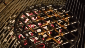 When is the best time to clean a grill grate?